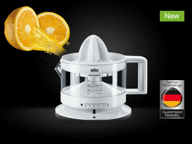 عصارة حمضيات ( 20W ) - ابيض BRAUN - Tribute Collection Citrus Juicer Cj3000