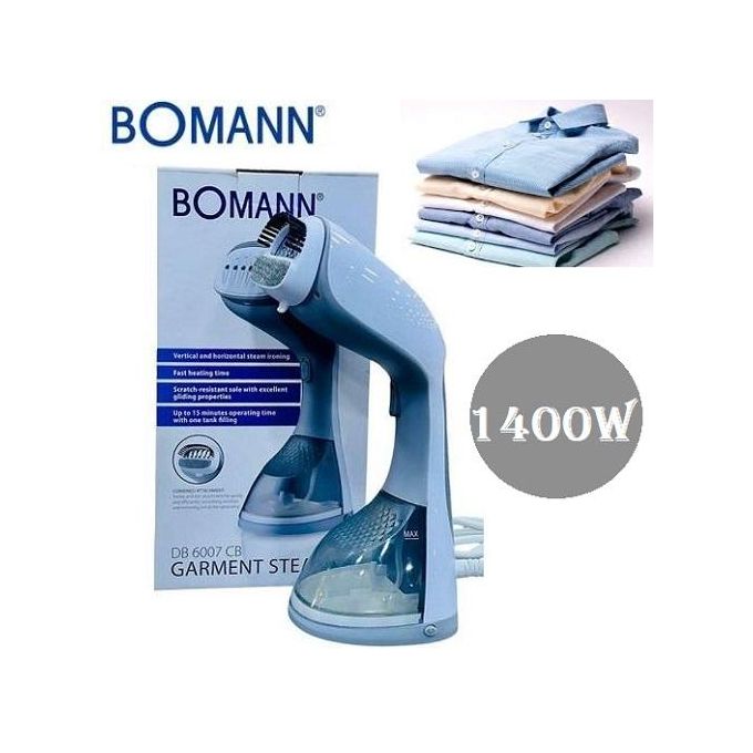 Bomann Defroisseur à main vapeur 1400W-Garment Steame DB 6007 CB
