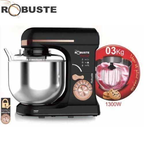 Robuste Robot pétrin fast chef Bol En Inox 1300W- 7L