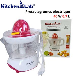 KITCHEN LAB Presse Agrumes Électrique 40W 0.7L