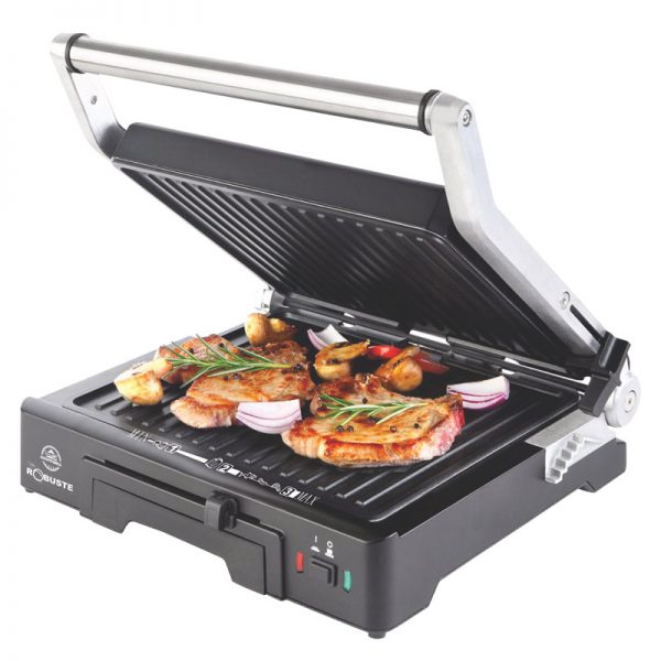 Robuste Panineuse & Grill -1000 Watts - Tasty