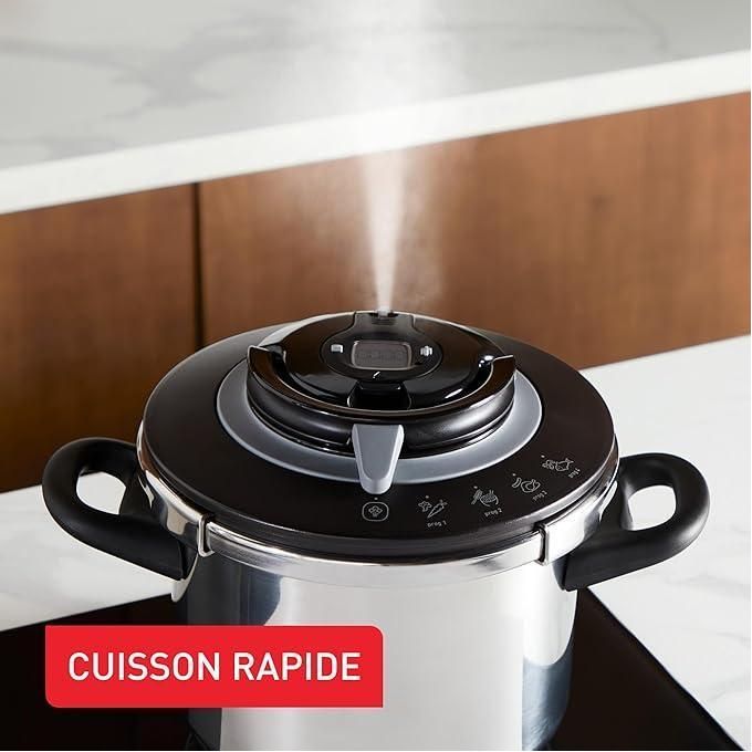 Seb Cocotte-Minute Clipso+ CHEF 10L Induction Inox