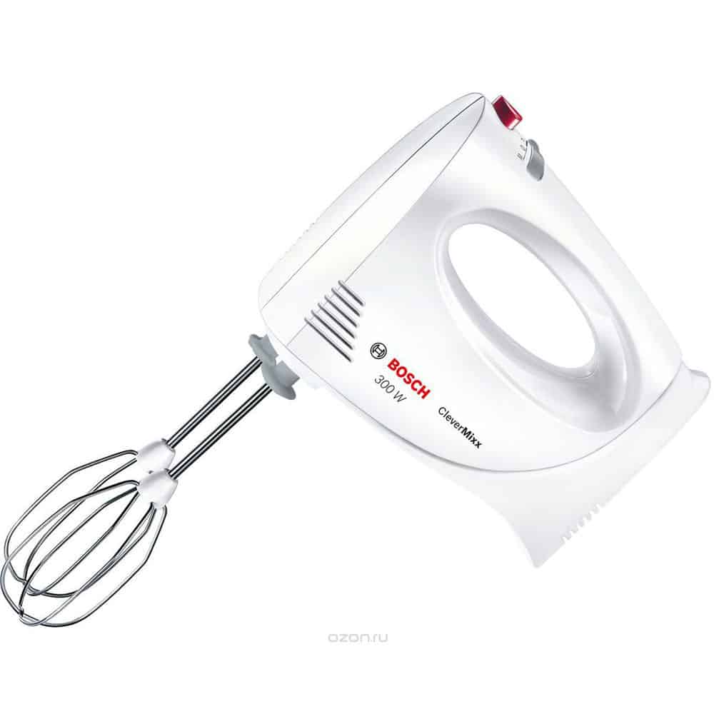 Bosch Batteur Electrique Clever Mix – Mfq3010 – 300 W – Blanc