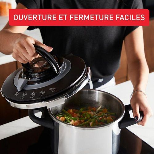Seb Cocotte-Minute Clipso+ CHEF 10L Induction Inox