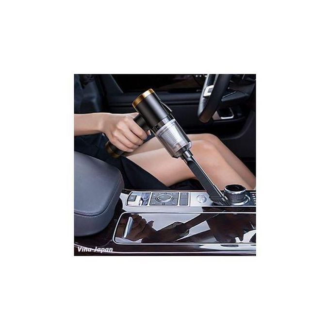 Aspirateur Souffleur Sans Fil 80W Double Batterie 7 Accessoires Robuste AM80