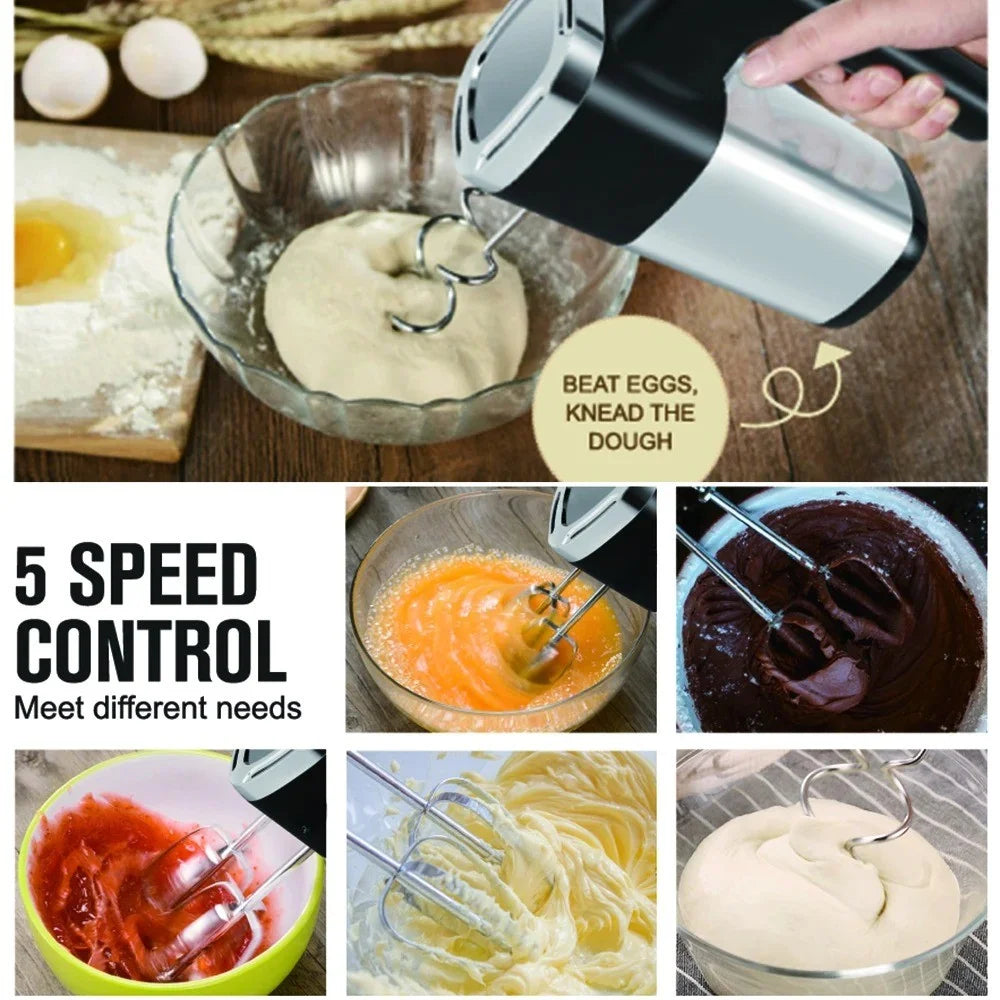 Batteur inox 300W 05 vitesses + Turbo Sonashi SMX-153