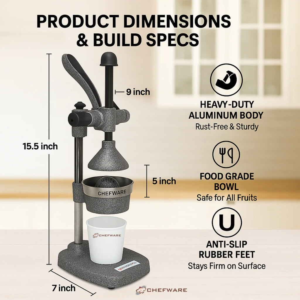 unipro hand press juicer pro