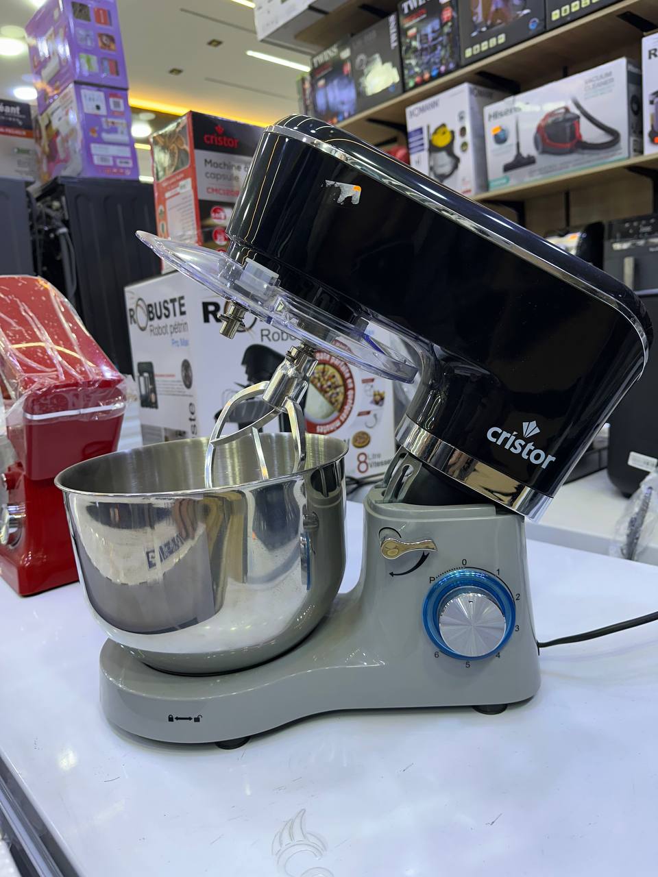 PETRIN MONO FONCTION D_CROCHET Cristor 1900W 6 litre