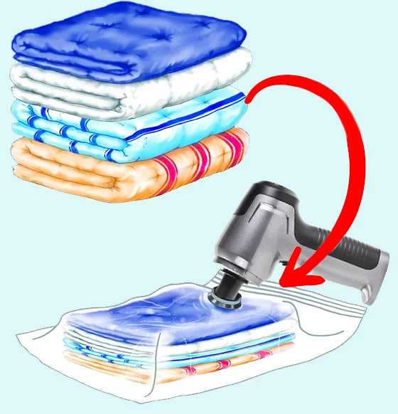 Aspirateur Souffleur Sans Fil 80W Double Batterie 7 Accessoires Robuste AM80